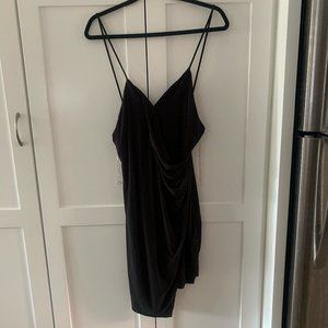 Black Bodycon Mini Dress